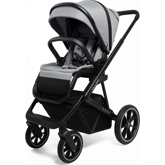 Muuvo Slick 2.0 * SLEVA v košíku * kočárek 2v1, Rodzaj wózka: głęboko-spacerowy, Kolor materiału: Light Grey, 4 zdjęcie