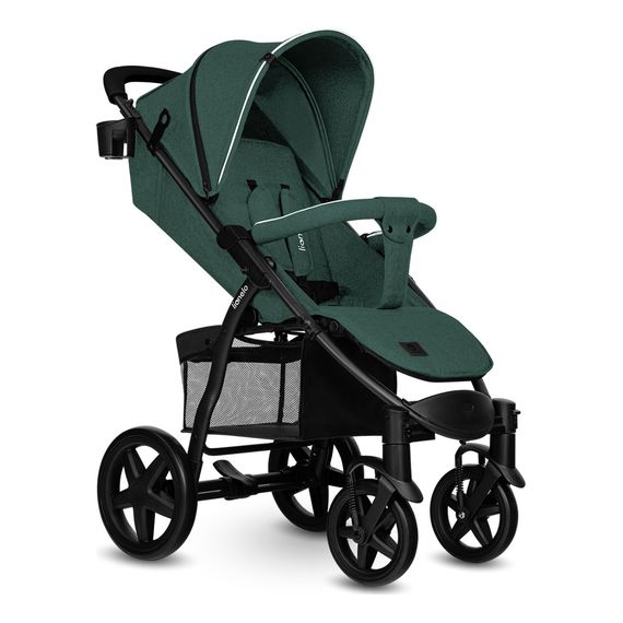Lionelo Annet Plus sportovní kočárek, Kolor materiału: Green Forest