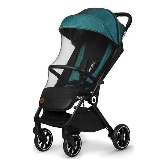 Lionelo Cloe wózek spacerowy, Kolor materiału: Green Emerald, 21 zdjęcie