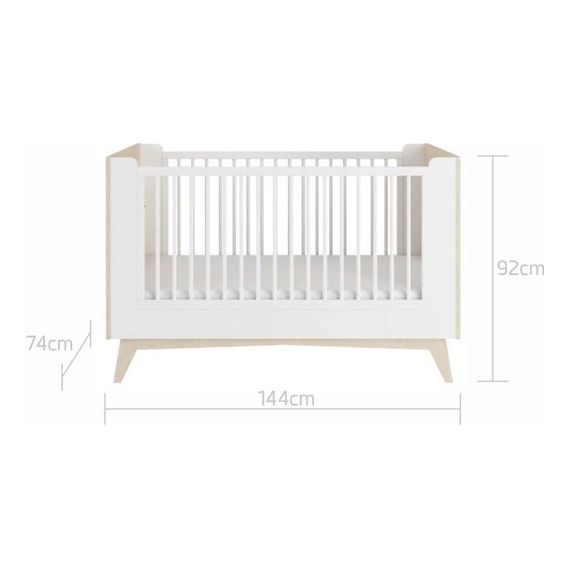 Bellamy So sixty postýlka 140x70 rozsuvná na 70x160, 14 zdjęcie