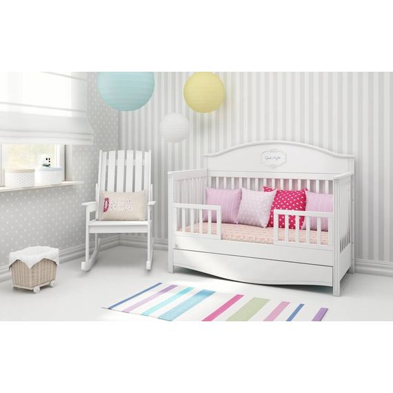 Bellamy Good Night ochranná bariéra Elegant White, Kolor: Elegant White, 5 zdjęcie