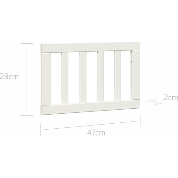 Bellamy Good Night ochranná bariéra Elegant White, Kolor: Elegant White, 6 zdjęcie