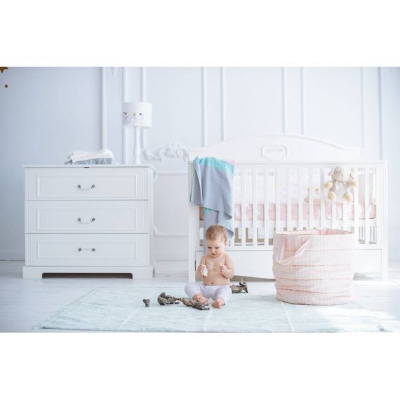 Bellamy Good Night postýlka 140×70 Elegant White, Rozmiar: 140x70, Kolor: Elegant White, 7 zdjęcie
