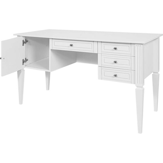 Bellamy Ines sekretář Elegant White, Kolor: Elegant White, 3 zdjęcie