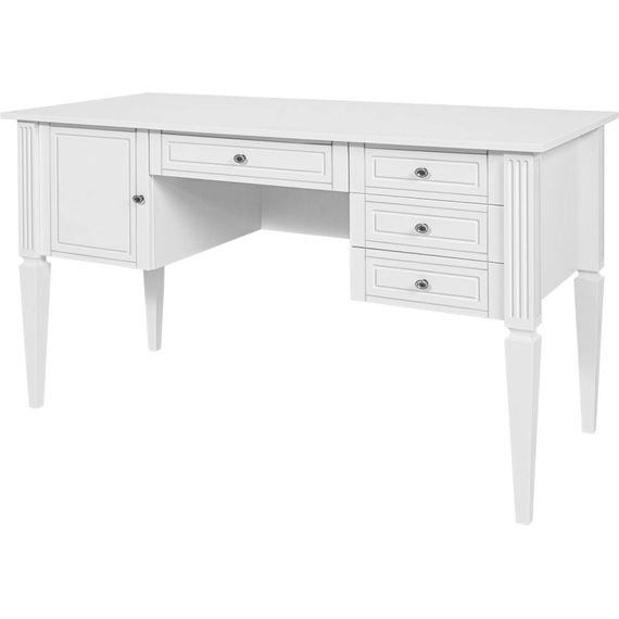 Bellamy Ines sekretář Elegant White, Kolor: Elegant White, 4 zdjęcie