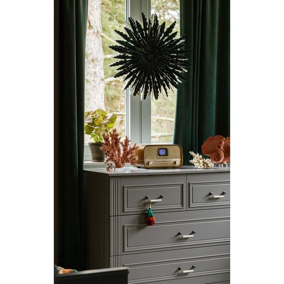 Bellamy Ines 4-Drawer Chest Neutral Gray, Kolor: Neutral Gray, image , 6 image