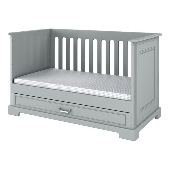 Bellamy Ines postýlka 140×70 Neutral Gray, Rozmiar: 140x70, Kolor: Neutral Gray, 7 zdjęcie