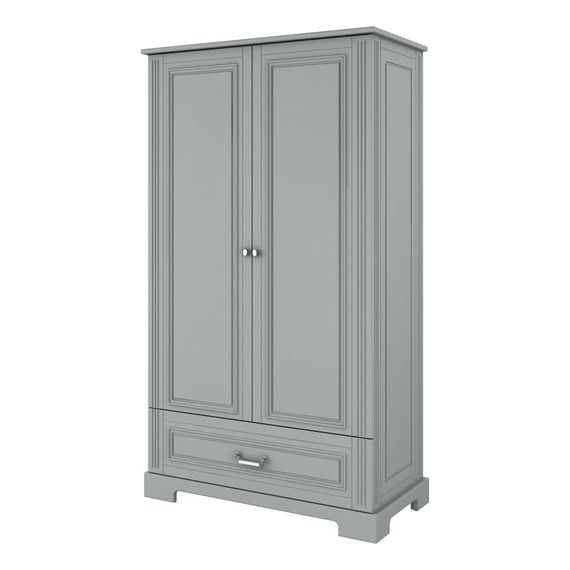 Bellamy Ines skříň 2dveřová Neutral Gray, Kolor: Neutral Gray, 2 zdjęcie