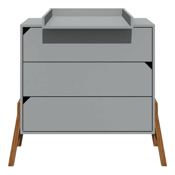 Bellamy Lotta komoda 3 zásuvky Gray, Kolor: Gray, 6 zdjęcie
