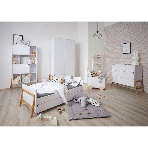 Bellamy Lotta postýlka 140×70 Snow, Rozmiar: 140x70, Kolor: Snow, 11 zdjęcie