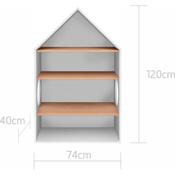 Bellamy Nomi Bookcase, image , 7 image