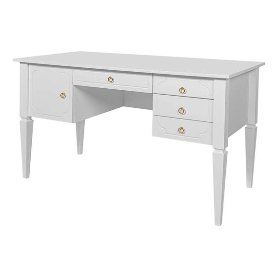 Bellamy Royal psací stůl Timeless White, Kolor: Timeless White, 6 zdjęcie