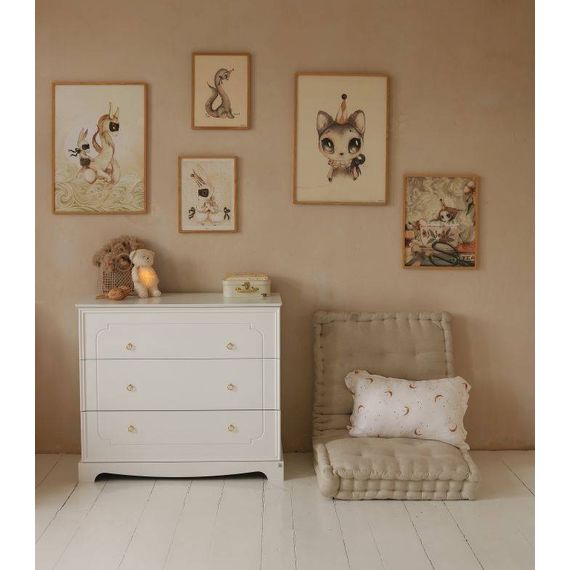 Bellamy Royal komoda Timeless White, Kolor: Timeless White, 14 zdjęcie