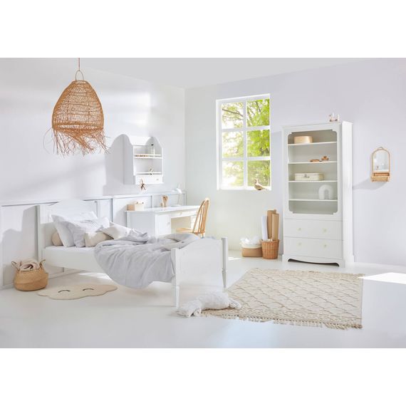 Bellamy Royal postel 90x200 Timeless White, Kolor: Timeless White, 9 zdjęcie