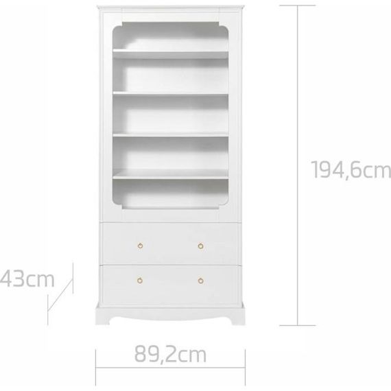Bellamy Royal regál Timeless White, Kolor: Timeless White, 4 zdjęcie