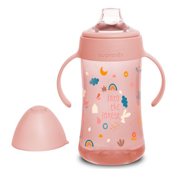 Suavinex druhý hrneček Forest 270ml Růžový 4-12m, 2 zdjęcie