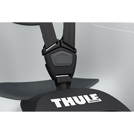 Thule RideAlong 2 Lite dětská cyklosedačka na rám, Kolor: Jasnoszary, 4 zdjęcie