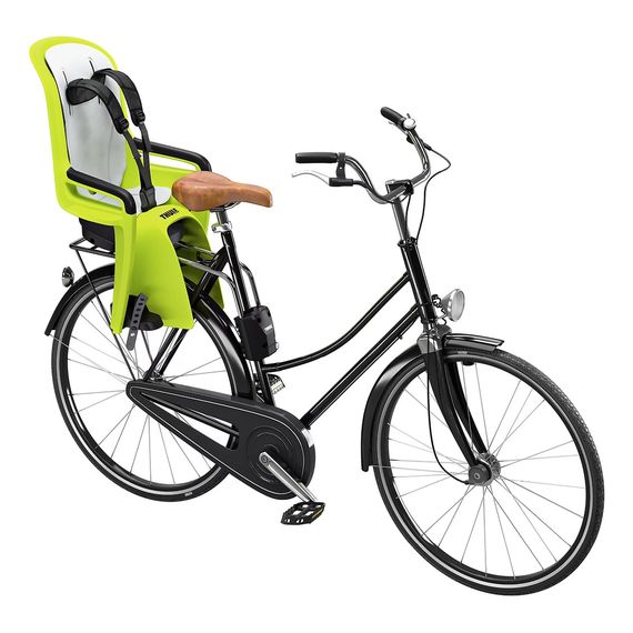 Thule RideAlong 2 - naklápěcí dětská cyklosedačka na rám, Baza: na ramę, Kolor: Zen Lime, 3 zdjęcie