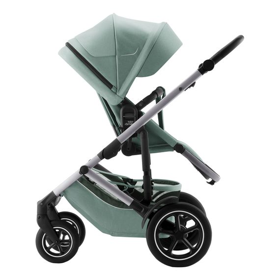Britax Romer Smile 5Z - Premium Reversible Pushchair (Birth - 22 kg), Rodzaj: spacerowy, Kolor: Jade Green, image , 17 image