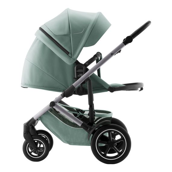 Britax Romer Smile 5Z - Premium Reversible Pushchair (Birth - 22 kg), Rodzaj: spacerowy, Kolor: Jade Green, image , 18 image