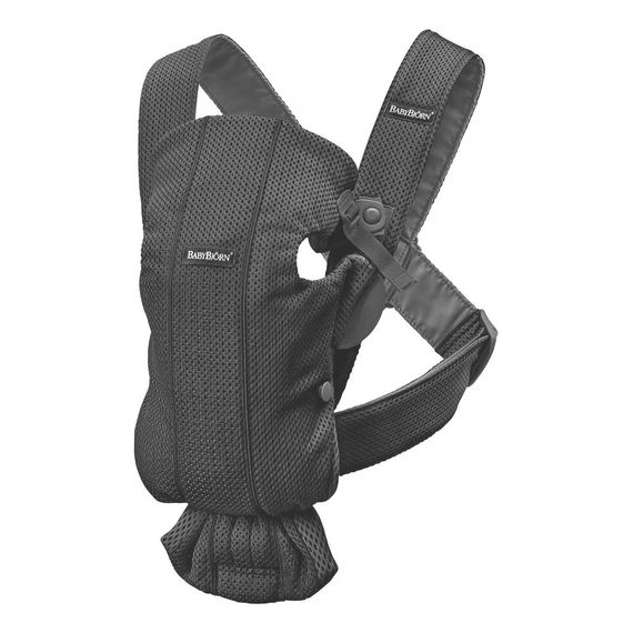 BabyBjörn Mini nosítko 3D Mesh černé, Rodzaj: Mesh, Kolor: Black