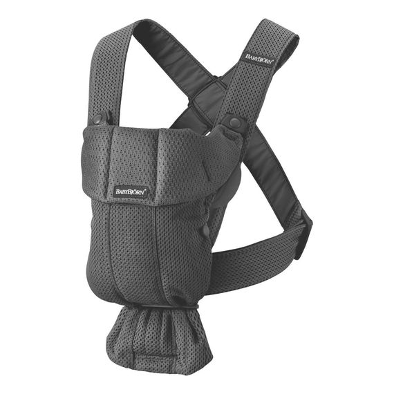 BabyBjörn Mini nosítko 3D Mesh černé, Rodzaj: Mesh, Kolor: Black, 15 zdjęcie