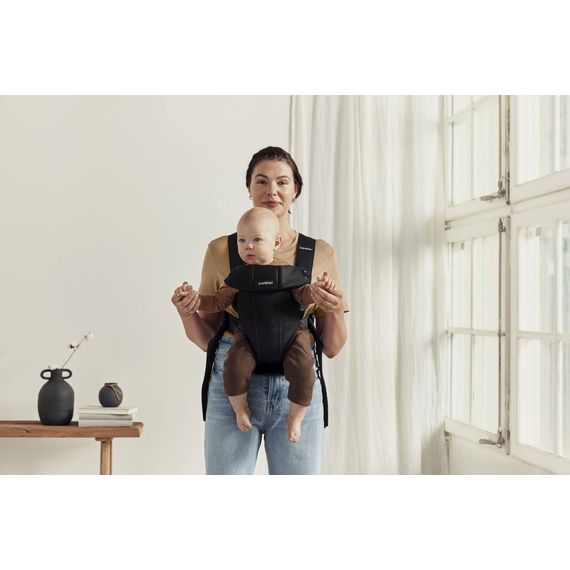 BabyBjörn Mini nosítko 3D Mesh černé, Rodzaj: Mesh, Kolor: Black, 19 zdjęcie