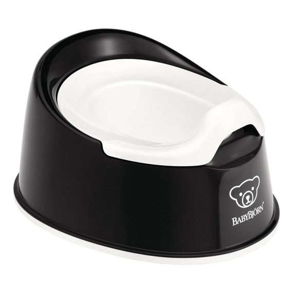 BabyBjorn nočník Smart Black/White, Kolor: Black/White