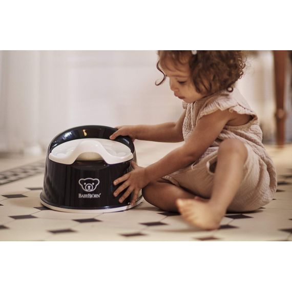 BabyBjorn nočník Smart Black/White, Kolor: Black/White, 9 zdjęcie