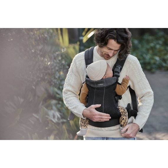 BabyBjörn Harmony nosítko 3D Mesh Black, Rodzaj: nosidełko, Kolor: Black, 22 zdjęcie