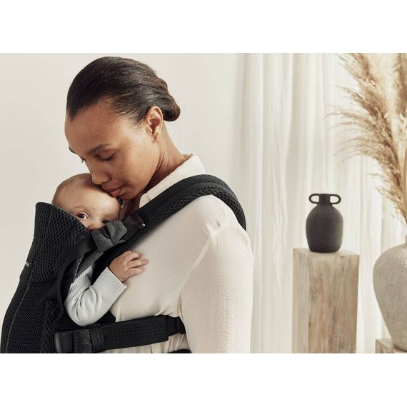 BabyBjörn Harmony nosítko 3D Mesh Black, Rodzaj: nosidełko, Kolor: Black, 37 zdjęcie