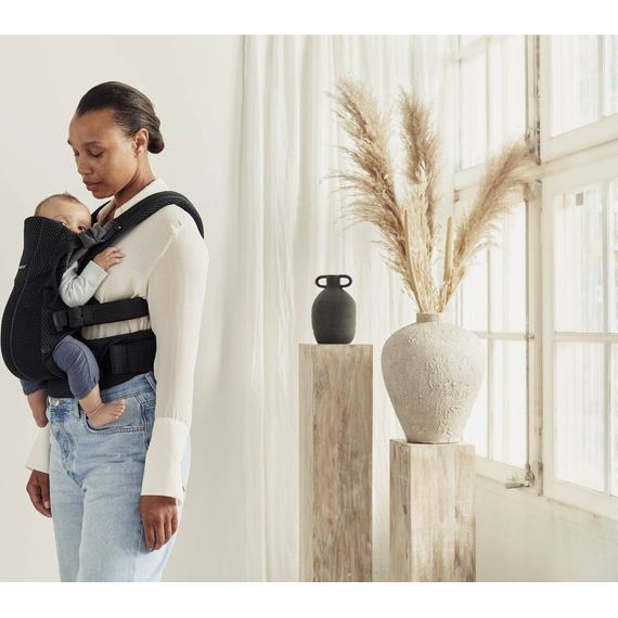 BabyBjörn Harmony nosítko 3D Mesh Black, Rodzaj: nosidełko, Kolor: Black, 51 zdjęcie