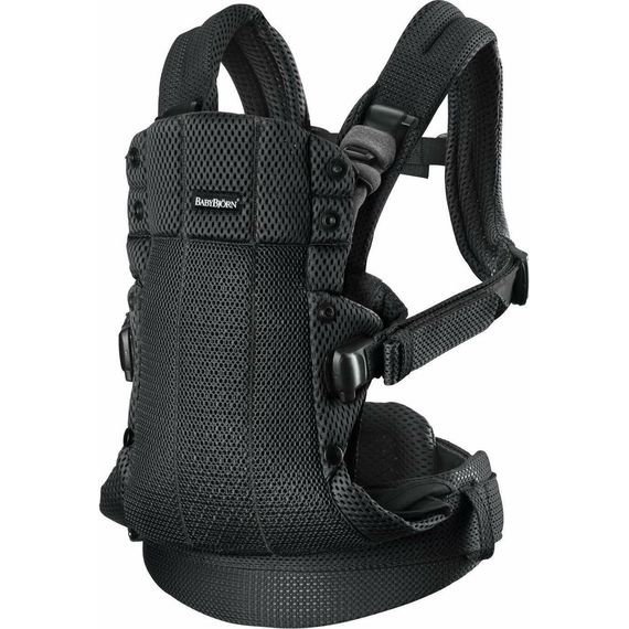 BabyBjörn Harmony nosítko 3D Mesh Black, Rodzaj: nosidełko, Kolor: Black
