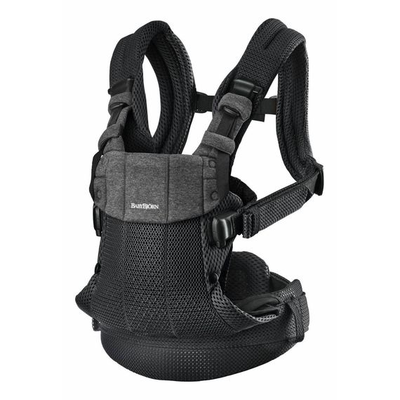 BabyBjörn Harmony nosítko 3D Mesh Black, Rodzaj: nosidełko, Kolor: Black, 8 zdjęcie