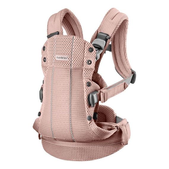 BabyBjörn Harmony nosítko 3D Mesh Dusty pink, Rodzaj: nosidełko, Kolor: Dusty pink