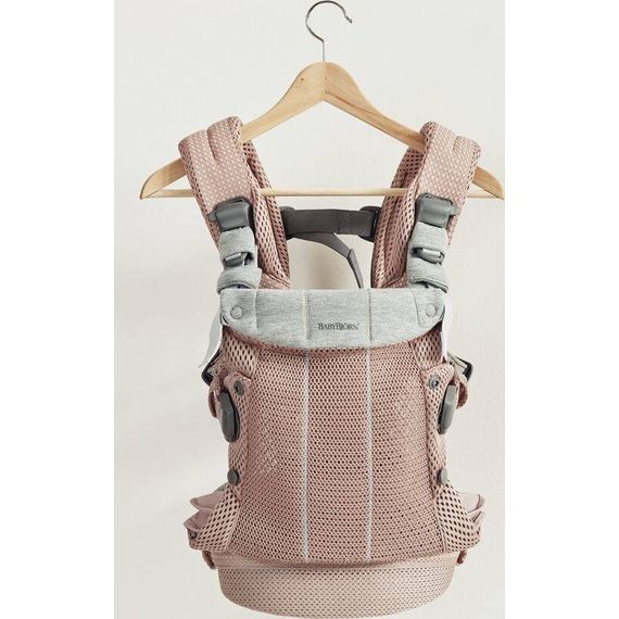 BabyBjörn Harmony nosítko 3D Mesh Dusty pink, Rodzaj: nosidełko, Kolor: Dusty pink, 30 zdjęcie