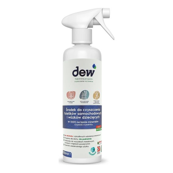 Dew środek do czyszczenia fotelików samochodowych i wózków dziecięcych 500ml, Rozmiar: 500ml