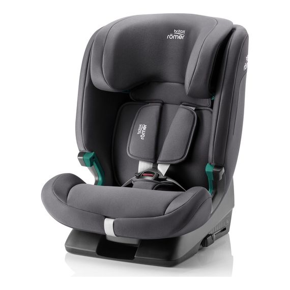 Britax Romer EVOLVAFIX - autosedačka pro děti (76–150 cm | 9–36 kg | 15 měsíců–12 let), Kolor: Midnight Grey