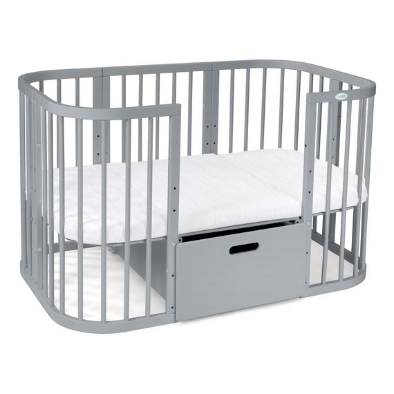 Waldin zásuvka k postýlce 7v1 Grey, Kolor: Grey, 6 zdjęcie