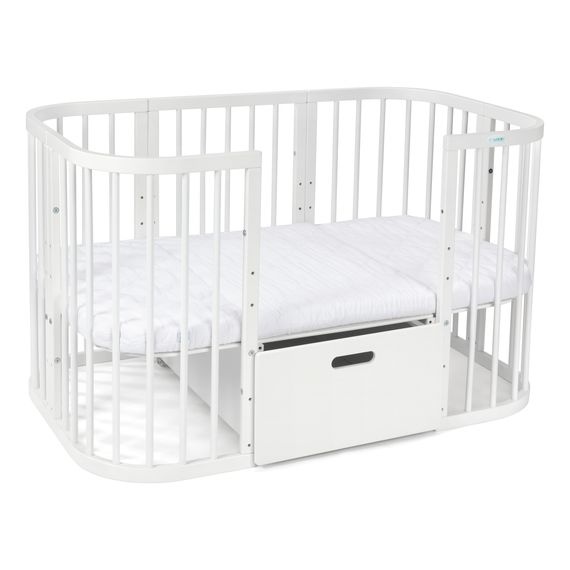 Waldin zásuvka k postýlce 7v1 White, Kolor: White, 7 zdjęcie