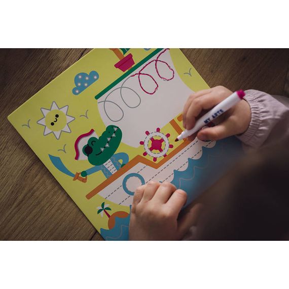 Janod Kreativní sada Obkreslovačky My arts & crafts 5+, 9 zdjęcie