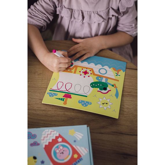 Janod Kreativní sada Obkreslovačky My arts & crafts 5+, 12 zdjęcie