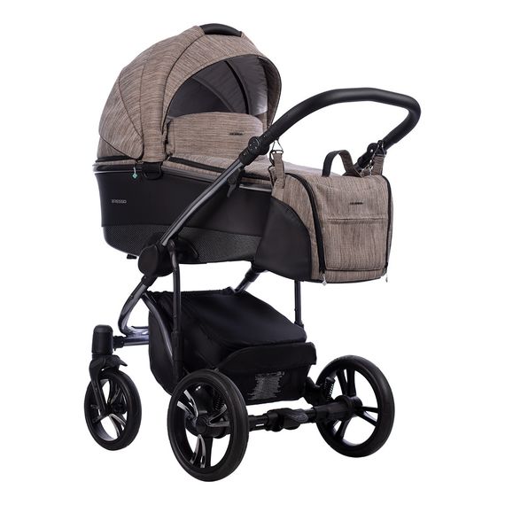 Bebetto Bresso Premium Class 2-in-1 Pushchair, Kolekcja: Premium Class, Kolor: Dark 01, image , 6 image