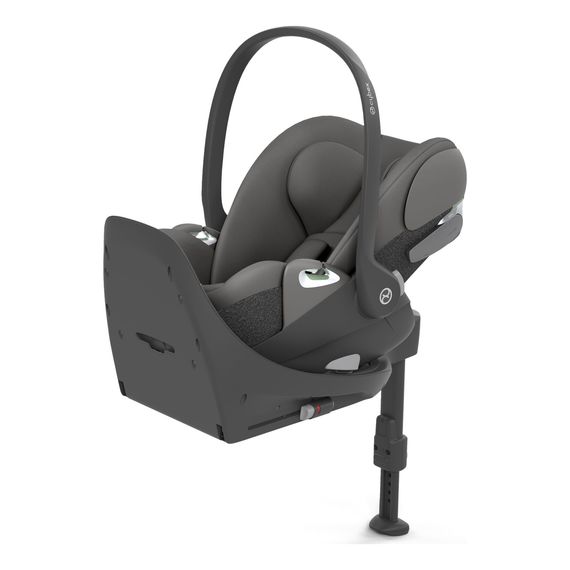 Cybex Cloud T i-Size s bází T - otočná autosedačka pro novorozence (45 - 87 cm | 0 - 13 kg | 0 - 2 roky), Baza: Cybex base T, Kolor: Mirage Grey, 12 zdjęcie