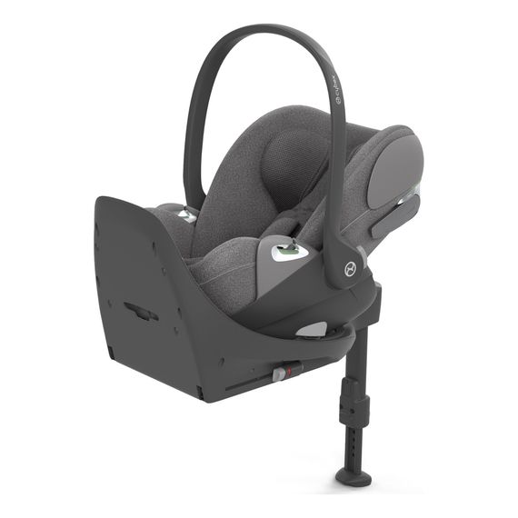 Cybex Cloud T i-Size s bází T - otočná autosedačka pro novorozence (45 - 87 cm | 0 - 13 kg | 0 - 2 roky), Baza: Cybex base T, Kolor: Plus Mirage Grey, 13 zdjęcie
