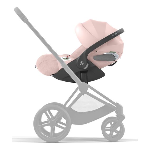 Cybex Cloud T i-Size s bází T - otočná autosedačka pro novorozence (45 - 87 cm | 0 - 13 kg | 0 - 2 roky), Baza: Cybex base T, Kolor: Plus Peach Pink, 13 zdjęcie