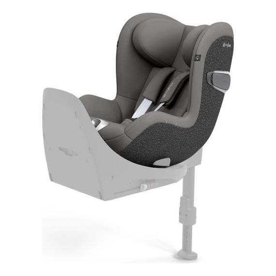 Cybex Sirona T i-Size - otočná autosedačka pro batolata (45–105 cm | 0–18 kg | 0–4 roky), Kolor: Mirage Grey