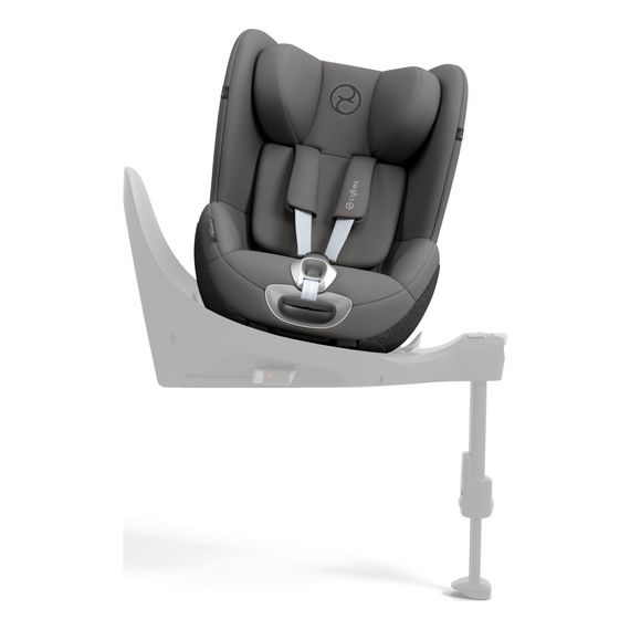Cybex Sirona T i-Size - otočná autosedačka pro batolata (45–105 cm | 0–18 kg | 0–4 roky), Kolor: Mirage Grey, 11 zdjęcie