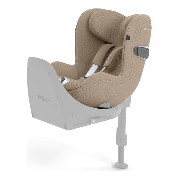 Cybex Sirona T i-Size - Rotating Toddler Car Seat (45-105 cm | 0-18 kg | Birth to 4 Years), Kolor: Plus Cozy Beige, image 
