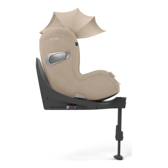 Cybex Sirona T i-Size - Rotating Toddler Car Seat (45-105 cm | 0-18 kg | Birth to 4 Years), Kolor: Plus Cozy Beige, image , 13 image